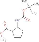 Methyl (1S,2S)-2-(tert-butoxycarbonylamino)cyclopentanecarboxylate