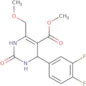 4-(3,4-Difluoro-phenyl)-6-methoxymethyl-2-oxo-1,2,3,4-tetrahydro-pyrimidine-5-carboxylic acid meth…