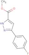 5-(4-Fluoro-phenyl)-1H-pyrazole-3-carboxylic acid methyl ester