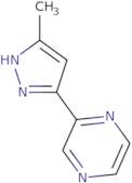 2-(5-Methyl-1H-pyrazol-3-yl)pyrazine