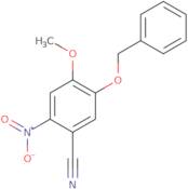 5-(benzyloxy)-4-methoxy-2-nitrobenzonitrile