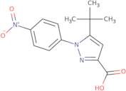 5-tert-Butyl-1-(4-nitro-phenyl)-1H-pyrazole-3-carboxylic acid