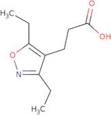 3-(3,5-Diethyl-isoxazol-4-yl)-propionic acid