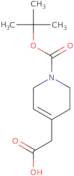 2-{1-[(tert-Butoxy)carbonyl]-1,2,3,6-tetrahydropyridin-4-yl}acetic acid