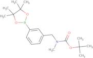 tert-Butyl N-methyl-N-{[3-(tetramethyl-1,3,2-dioxaborolan-2-yl)phenyl]methyl}carbamate
