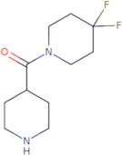 4,4-Difluoro-1-(piperidine-4-carbonyl)piperidine