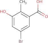 5-Bromo-3-hydroxy-2-methylbenzoic acid