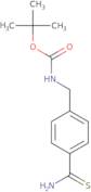 tert-Butyl N-[(4-carbamothioylphenyl)methyl]carbamate