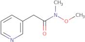 N-Methoxy-N-methyl-2-(pyridin-3-yl)acetamide