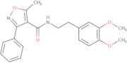 N-(2-(3,4-dimethoxyphenyl)ethyl)(5-methyl-3-phenylisoxazol-4-yl)formamide