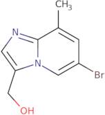 {6-Bromo-8-methylimidazo[1,2-a]pyridin-3-yl}methanol