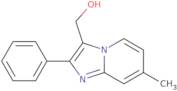 {7-Methyl-2-phenylimidazo[1,2-a]pyridin-3-yl}methanol