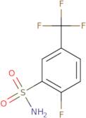 2-Fluoro-5-(trifluoromethyl)benzene-1-sulfonamide