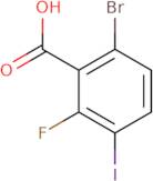 6-Bromo-2-fluoro-3-iodobenzoic acid