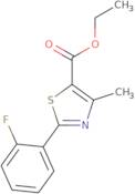 Ethyl 2-(2-fluorophenyl)-4-methyl-1,3-thiazole-5-carboxylate