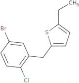 5-Bromo-2-chloro-1-(5-ethyl-2-thienylmethyl)benzene