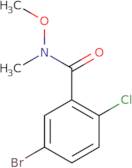 N-Methoxy-N-methyl 5-bromo-2-chlorobenzamide