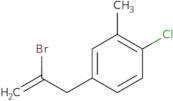 2-Bromo-3-(4-chloro-3-methylphenyl)-1-propene