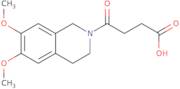 4-(6,7-Dimethoxy-1,2,3,4-tetrahydroisoquinolin-2-yl)-4-oxobutanoic acid