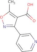 5-Methyl-3-pyridin-3-yl-isoxazole-4-carboxylic acid