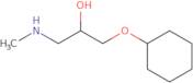 1-Cyclohexyloxy-3-methylamino-propan-2-ol