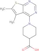 1-(5,6-Dimethyl-thieno[2,3-d]pyrimidin-4-yl)-piperidine-4-carboxylic acid