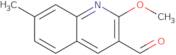 2-Methoxy-7-methyl-quinoline-3-carbaldehyde