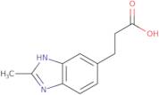 3-(2-Methyl-1H-benzoimidazol-5-yl)-propionic acid