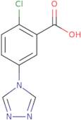 2-Chloro-5-[1,2,4]triazol-4-yl-benzoic acid