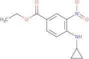 Ethyl 4-(cyclopropylamino)-3-nitrobenzoate
