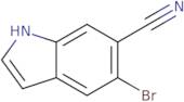 5-Bromo-1H-indole-6-carbonitrile