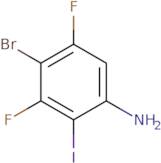 4-bromo-3,5-difluoro-2-iodoaniline