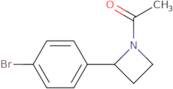 1-[2-(4-Bromophenyl)azetidin-1-yl]ethanone