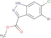 Methyl 5-bromo-6-chloro-1H-indazole-3-carboxylate