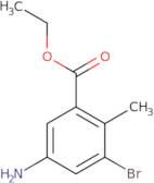 Ethyl 5-amino-3-bromo-2-methylbenzoate