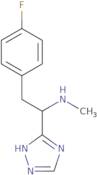 2-(4-Fluorophenyl)-N-methyl-1-(1H-1,2,4-triazol-5-yl)ethanamine