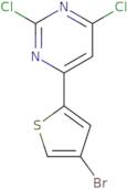 4-(4-Bromothiophen-2-yl)-2,6-dichloropyrimidine