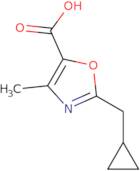 2-(Cyclopropylmethyl)-4-methyl-1,3-oxazole-5-carboxylic acid