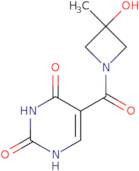 5-(3-Hydroxy-3-methylazetidine-1-carbonyl)-1H-pyrimidine-2,4-dione