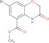 Methyl 7-bromo-3-oxo-3,4-dihydro-2H-1,4-benzoxazine-5-carboxylate
