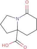 5-Oxo-octahydroindolizine-8a-carboxylic acid