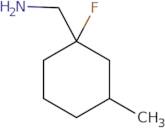 (1-Fluoro-3-methylcyclohexyl)methanamine