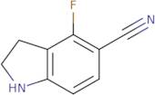 4-Fluoroindoline-5-carbonitrile