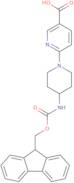 6-[4-({[(9H-Fluoren-9-yl)methoxy]carbonyl}amino)piperidin-1-yl]pyridine-3-carboxylic acid