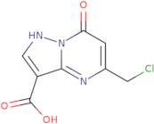 5-(Chloromethyl)-7-hydroxypyrazolo[1,5-a]pyrimidine-3-carboxylic acid