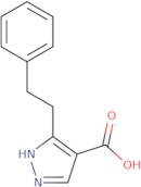 5-(2-Phenylethyl)-1H-pyrazole-4-carboxylic acid