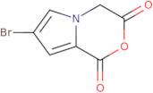 7-Bromo-1H,3H,4H-pyrrolo[2,1-c][1,4]oxazine-1,3-dione