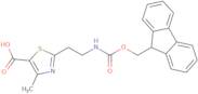 2-[2-({[(9H-Fluoren-9-yl)methoxy]carbonyl}amino)ethyl]-4-methyl-1,3-thiazole-5-carboxylic acid