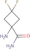 1-Amino-3,3-difluorocyclobutane-1-carboxamide