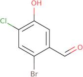 2-Bromo-4-chloro-5-hydroxybenzaldehyde